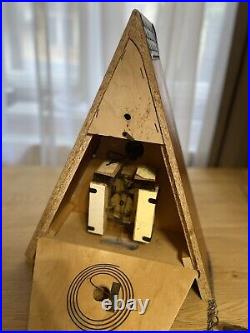 Mayak Majak Vintage Soviet Wooden Cuckoo Clock Perfect Condition