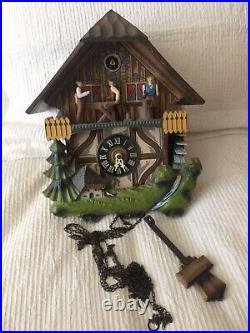 Mechanical Authentic Cuckoo Clock Musical High Animation Excellent Condition