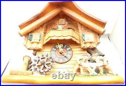 Mechanical Cuckoo clock with dancers to music and 2 automations Needs some help