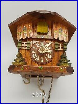 Miniature Black Forest Cuckoo Clock Hubert Hurr