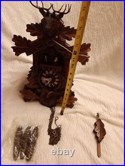 Musical Cuckoo Clock Lotscher- Switzerland, Vintage