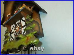 Musical Cuckoo Clock Wood Chopper See Video