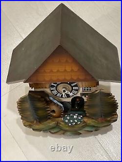 Musical With Dancers Chalet Cuckoo Clock See Video