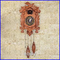 New Handcrafted Wood Cuckoo Clock, House Room Gift Beauty, Decor