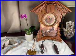 New TIMELESS MAJESTY Cuckoo Clock Bradford Exchange Limited Edition Ted Blaylock