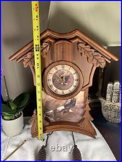 New TIMELESS MAJESTY Cuckoo Clock Bradford Exchange Limited Edition Ted Blaylock