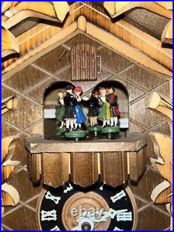 One Day Music Cuckoo Clock Made In Germany With Swiss Movement