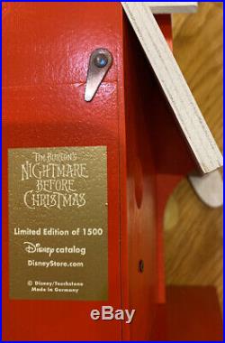 RARE NIGHTMARE BEFORE CHRISTMAS Cuckoo clock From 2003 Disney Catalog LTD 1500
