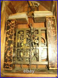 Rare Antique Beautiful, Brass Wood Cuckoo Clock