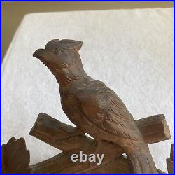 Rare Antique George Kuehl German Black Forest Figural Cuckoo 17.5 Tall? Yrs+