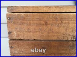 Rare Black Forest Germany 1940s Wood Shipping Crate Schmeckenbecher Clock