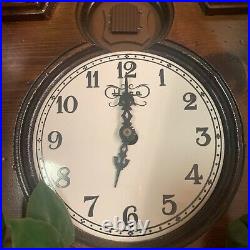 Rare Vintage Heco Cuckcoo Clock Repair/parts Makes Sound 22 X 19 Chalet Shape