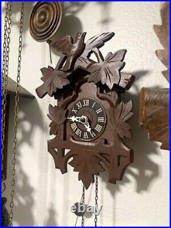 Restored Cuckoo Clock Perfect Working Condition- Miniature