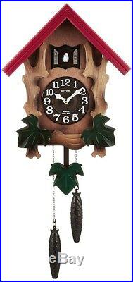 Rhythm Cuckoo Wall Clock COCKOO MELVILLE R 4MJ775RH06 From Japan Number Tracking