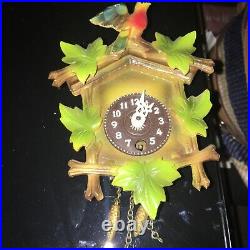 SCHMECKENBECHER Vintage 1968 German Black Forest Cuckoo Clock CK3235 Works