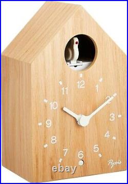 SEIKO Wall clock Cuckoo clock Analog Natural color wood PYXIS NA609A Japan