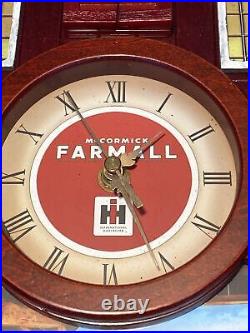 The Bradford Exchange McCormick Farmall Times Cuckoo Clock Limited Edition RARE