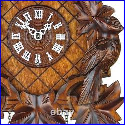 Trenkle Quartz Cuckoo Clock 5-Leaves, TU 351 Q