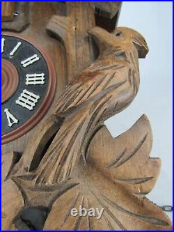 VINTAGE cuckoo clock GERMANY Black Forest Regula CUCKOO CLOCK CO