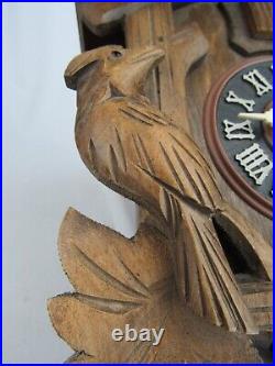 VINTAGE cuckoo clock GERMANY Black Forest Regula CUCKOO CLOCK CO