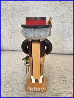 VTG- 13 STEINBACH NUTCRACKER BLACK FOREST With CUCKOO CLOCK