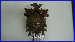 VTG Cuckoo Clock Black Forest Germany Regula A Schneider Sohne 25-B W Germany