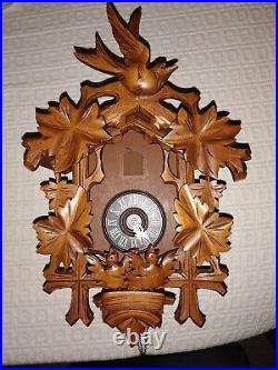 Vinatage West German Cuckoo Clock Bachmaier & Klemmer