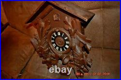 Vintage 8 day Heco Cuckoo Clock Box only for parts