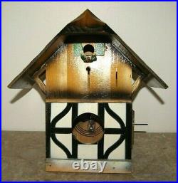 Vintage Antique German Cuckoo Clock Cabinet West Germany