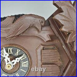 Vintage Black Forest Cuckoo Clock Mfg Bleu Danube Musical B100 150 Black Forest