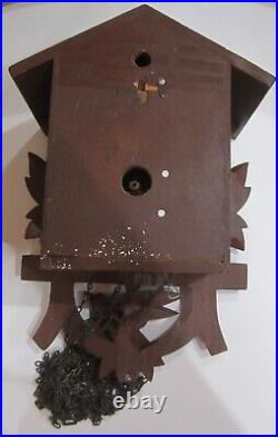 Vintage Black Forest Hubert Herr Triberg 8-Day Cuckoo Clock
