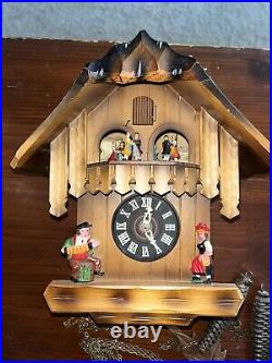 Vintage Classic Musical Cuckoo Clock Chalet