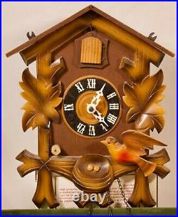 Vintage Cuckoo Clock Birds Parts / Repair Germany