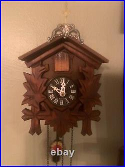 Vintage Cuckoo Clock Collectible Working