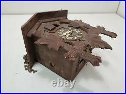 Vintage Der Frohliche Wanderer German Made Wooden Cuckoo Clock J109