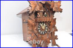 Vintage GULA Musical Black Forest Cuckoo Clock 63MC