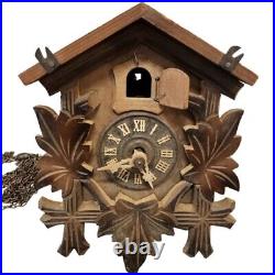 Vintage German Cuckoo Clock with7 Weights Dismantled/Needs Repair/Not Working