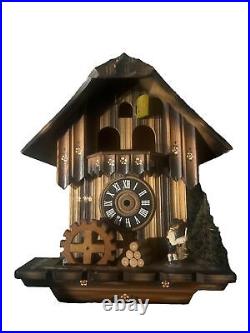 Vintage German Made Cuckoo Clock For Parts