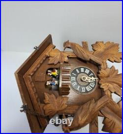 Vintage German West Germany Cuckoo Clock SCHMECKENBECKER GRABNER AS IS
