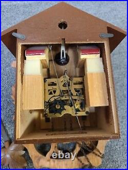 Vintage German West Germany Cuckoo Clock SCHMECKENBECKER GRABNER Complete