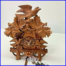 Vintage Germany made by Regula, A Schneider Cuckoo Clock for parts or Repair