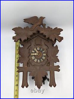 Vintage Lot of 4 Cuckoo Clocks For PARTS or REPAIR Made In West Germany