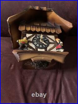 Vintage Mechanical Cuendet Cuckoo Clock Laras Theme from Dr Zhivago 5297