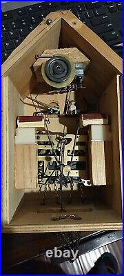 Vintage Mechanical Cuendet Cuckoo Clock Laras Theme from Dr Zhivago 5297