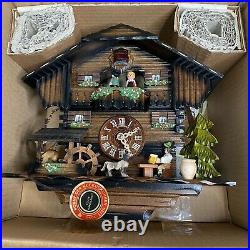 Vintage Original Black Forest Schneider 1 Day Cuckoo Clock See Video! Read
