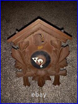 Vintage SCHATZ 8 Day, Black Forest Style Cuckoo Clock, Made In Germany