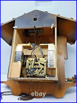 Vintage Schmeckenbecher Cuckoo Clock Farmers Daughter repair/parts only