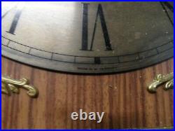 Vintage West German Wall Clock Cuckoo Style with Pendulum, Weights Etc
