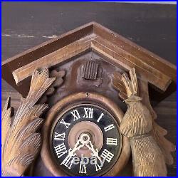 W Germany Wood Cuckoo Clock