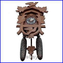 West German Black Forest Cuckoo Clock by Elgin Brown Never Used Original Box